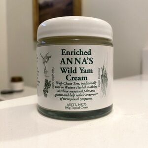 Anna’s Wild Yam Cream NEW Unopened - Enriched - Women’s Hormones